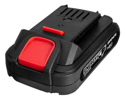 ZESTAW ENERGY+ AKUMULATOR 2AH Z ŁADOWARKĄ GRAPHITE ZESTAW ENERGY+ AKUMULATOR 2AH Z ŁADOWARKĄ GRAPHITE