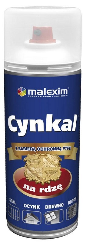 AEROZOL CYNKAL 0.4L CZARNY 9005 MALEXIM AEROZOL CYNKAL 0.4L CZARNY 9005 MALEXIM