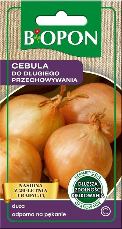 CEBULA DO DŁUGIEGO PRZECHOWYWANIA 3G BIOPON CEBULA DO DŁUGIEGO PRZECHOWYWANIA 3G BIOPON