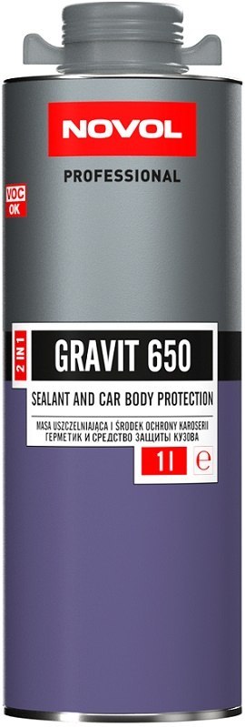 GRAVIT 650 MASA USZCZELNIAJĄCA + OCHRONA KAROSERII 2W1 BEŻ NOVOL GRAVIT 650 MASA USZCZELNIAJĄCA + OCHRONA KAROSERII 2W1 BEŻ NOVOL