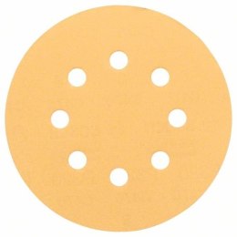 KRĄŻEK ŚCIERNY BEST F/WOOD 125MM P100 8OTW. BOSCH