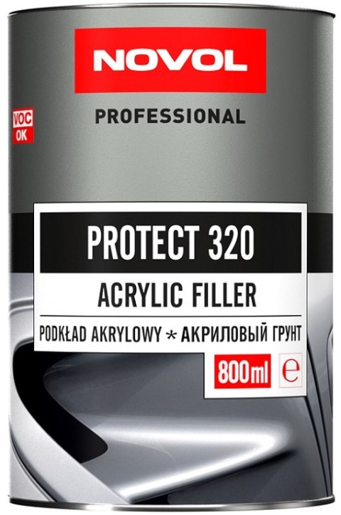 PODKŁAD PROTECT 320 4:1 0.8L CZARNY NOVOL PODKŁAD PROTECT 320 4:1 0.8L CZARNY NOVOL