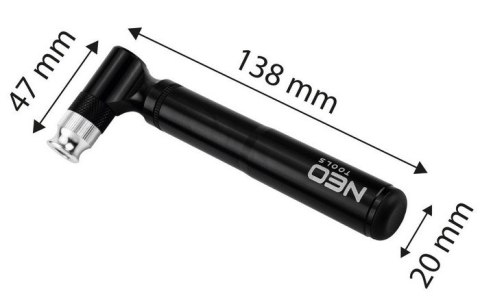 POMPKA ROWEROWA MINI NEO POMPKA ROWEROWA MINI NEO