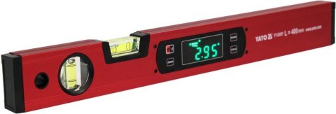 POZIOMNICA ELEKTRONICZNA 400MM MAGNETYCZNA YATO POZIOMNICA ELEKTRONICZNA 400MM MAGNETYCZNA YATO