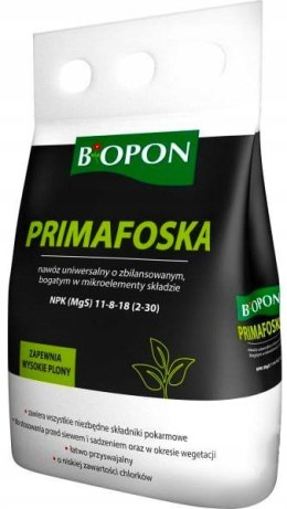 PRIMAFOSKA - NAWÓZ GRANULAT 5KG BIOPON