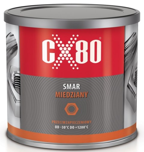 SMAR MIEDZIANY PRZECIWZAPIECZENIOWY 500G CX-80 SMAR MIEDZIANY PRZECIWZAPIECZENIOWY 500G CX-80