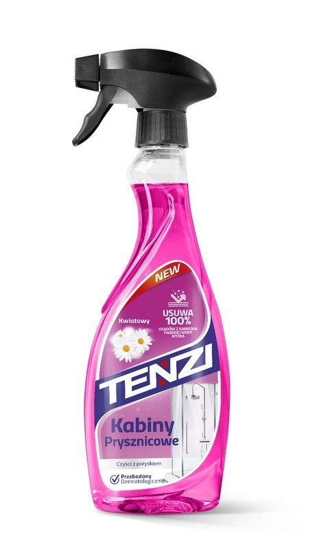 ŚRODEK DO MYCIA KABIN PRYSZNICOWYCH 0,5L HOME PRO TENZI ŚRODEK DO MYCIA KABIN PRYSZNICOWYCH 0,5L HOME PRO TENZI