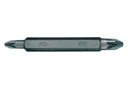 BIT, GROT DWUSTRONNY 1/4'' POZIDRIV,1/2*60MM PZ1 KING TONY
