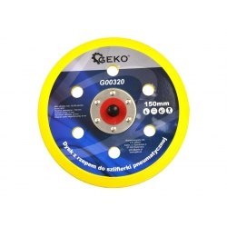 DYSK Z RZEPEM DO SZLIFIERKI PNEUMATYCZNEJ 150MM GEKO DYSK Z RZEPEM DO SZLIFIERKI PNEUMATYCZNEJ 150MM GEKO