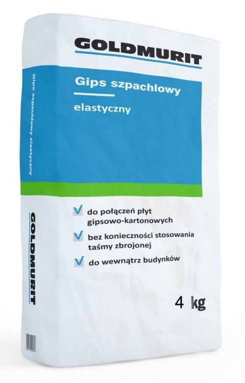GOLDMURIT GIPS SZPACHLOWY 4KG UN GOLDMURIT GIPS SZPACHLOWY 4KG UN