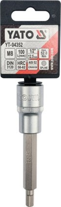 KLUCZ TRZPIENIOWY SPLINE 1/2' M8 L100MM YATO