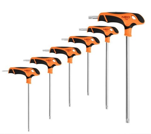 KLUCZE TORX 6SZT.WKŁADKA. NEO KLUCZE TORX 6SZT.WKŁADKA. NEO