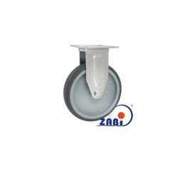 KOŁO MEBLOWE TWORZYWO+GUMA 125MM OBUDOWA STAŁA M23T UN