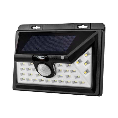 LAMPA SOLARNA ŚCIENNA SMD LED 350LM NEO LAMPA SOLARNA ŚCIENNA SMD LED 350LM NEO