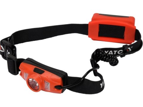LATARKA CZOŁOWA CREE XTE 500LM 3XAAA, IP44 YATO LATARKA CZOŁOWA CREE XTE 500LM 3XAAA, IP44 YATO