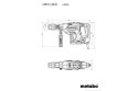MŁOT UDAROWY OBROTOWY SDS-MAX KHEV 5-40 BL METABO