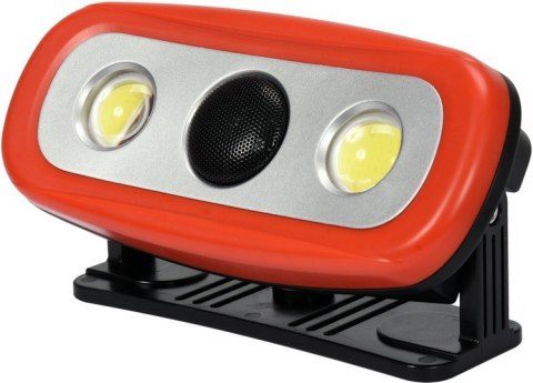 REFLEKTOR PRZENOŚNY Z GŁOŚNIKIEM 2X15W, 2000LM, LI-ION,IP44 YATO REFLEKTOR PRZENOŚNY Z GŁOŚNIKIEM 2X15W, 2000LM, LI-ION,IP44 YATO