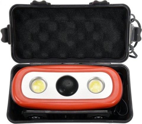 REFLEKTOR PRZENOŚNY Z GŁOŚNIKIEM 2X15W, 2000LM, LI-ION,IP44 YATO REFLEKTOR PRZENOŚNY Z GŁOŚNIKIEM 2X15W, 2000LM, LI-ION,IP44 YATO