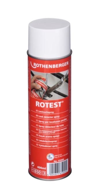 ROTEST SPRAY PIENIĄCY DO KONTROLI SZCZELNOŚCI ROTHENBERGER ROTEST SPRAY PIENIĄCY DO KONTROLI SZCZELNOŚCI ROTHENBERGER