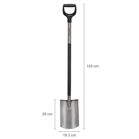 SZPADEL ERGONOMI, PROSTY SZARY FISKARS SZPADEL ERGONOMI, PROSTY SZARY FISKARS