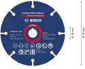 TARCZA UNIWERSALNA EXPERT CARBIDE MULTI WHEEL CMW 79*10MM BOSCH