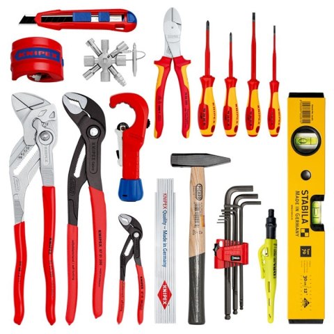 WALIZKA NARZĘDZIOWA ROBUST26 DLA MONTERÓW INSTALACJI SANIT. KNIPEX WALIZKA NARZĘDZIOWA ROBUST26 DLA MONTERÓW INSTALACJI SANIT. KNIPEX
