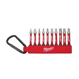 ZESTAW BITÓW SHOCKWAVE 10 SZT. KARABIŃCZYK MILWAUKEE