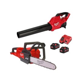 ZESTAW POWERPACK 18V PILARKA + DMUCHAWA M18FPP2OP2 2*8.0AH MILWAUKEE