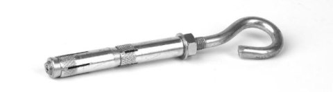 KOŁEK STALOWY HAK SUFITOWY 12*80MM M8 KOŁEK STALOWY HAK SUFITOWY 12*80MM M8