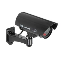 ATRAPA KAMERY MONITORUJĄCEJ CCTV CZARNA ORNO