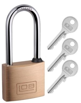 KŁÓDKA ZATRZASKOWA BĘBENKOWA MOSIĘŻNA KD51M H=63MM LOB