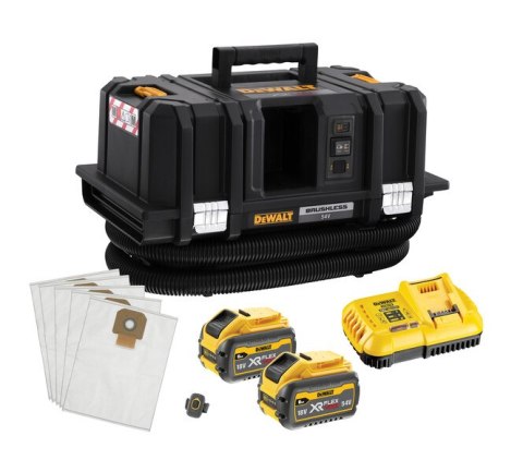 ODKURZACZ AKUMULATOROWY XR FLEXVOLT 54V 2*6.0AH DEWALT ODKURZACZ AKUMULATOROWY XR FLEXVOLT 54V 2*6.0AH DEWALT
