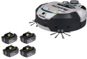 ODKURZACZ AUTOMATYCZNY 18V LTX 4*6.0AH MAKITA