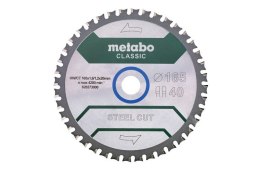 PIŁA TARCZOWA STEEL CUT CLASSIC 165*20MM Z40 METABO