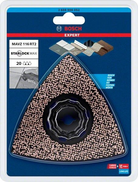 PŁYTA SZLIFIERSKA STARLOCK EXPERT MAVZ 116MM RT2 BOSCH PŁYTA SZLIFIERSKA STARLOCK EXPERT MAVZ 116MM RT2 BOSCH