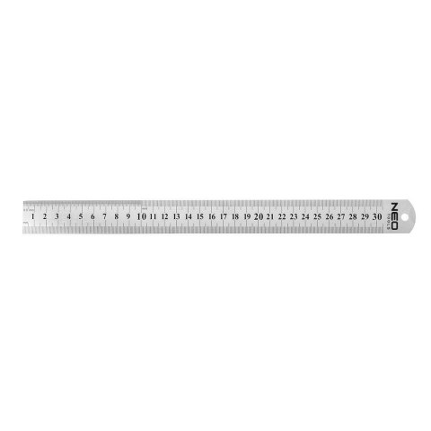 PRZYMIAR LINIOWY 30CM, STAL NIERDZEWNA NEO PRZYMIAR LINIOWY 30CM, STAL NIERDZEWNA NEO