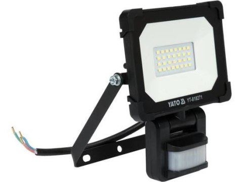 REFLEKTOR SMD LED 20W 1900LM Z CZUJNIKIEM RUCHU YATO REFLEKTOR SMD LED 20W 1900LM Z CZUJNIKIEM RUCHU YATO