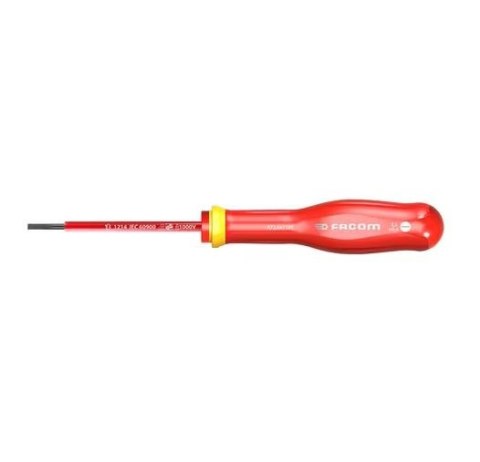 WKRĘTAK IZOLOWANY 1000V PROTWIST PŁASKI 3.5*75MM FACOM WKRĘTAK IZOLOWANY 1000V PROTWIST PŁASKI 3.5*75MM FACOM