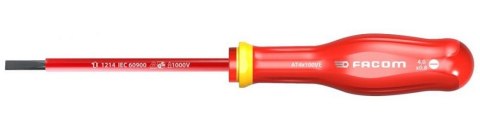 WKRĘTAK IZOLOWANY 1000V PROTWIST PŁASKI 4*100MM FACOM WKRĘTAK IZOLOWANY 1000V PROTWIST PŁASKI 4*100MM FACOM