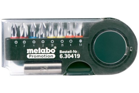 ZESTAW BITÓW SP 9-ELEMENTÓW METABO ZESTAW BITÓW SP 9-ELEMENTÓW METABO