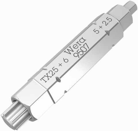BIT 4W1 9507 SB, NA BLISTRZE, 2.5,5,6,TX25 X 37 MM WERA BIT 4W1 9507 SB, NA BLISTRZE, 2.5,5,6,TX25 X 37 MM WERA