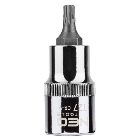 BIT, GROT, KOŃCÓWKA TORX NA NASADCE 1/2'' T27*55MM NEO BIT, GROT, KOŃCÓWKA TORX NA NASADCE 1/2'' T27*55MM NEO