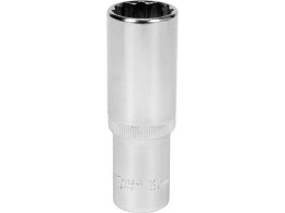 NASADKA DŁUGA 12-KĄTNA CHROMOWANA 1/2'' 19MM YATO