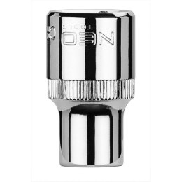 NASADKA KRÓTKA 6-KĄTNA CHROMOWANA 1/2'' 10MM NEO