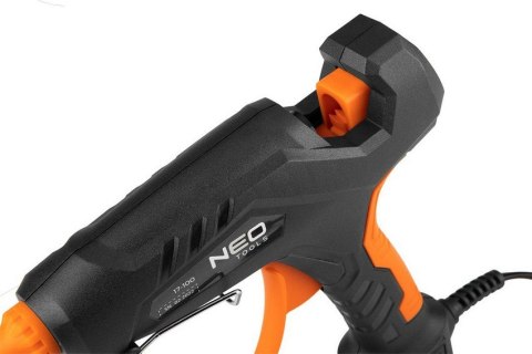 PISTOLET KLEJOWY 11MM, 60/100W+12 WKŁADÓW+3 OCHRAN. PALCÓW NEO PISTOLET KLEJOWY 11MM, 60/100W+12 WKŁADÓW+3 OCHRAN. PALCÓW NEO