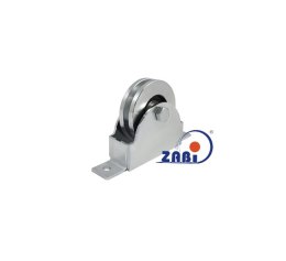 ROLKA METALOWA 79MM METAL NA PŁASKOWNIK Z OSŁONĄ RJPO-79-22 UN