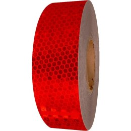 TAŚMA ODBLASKOWA CZERWONA PLASTER 50MM/5M UN