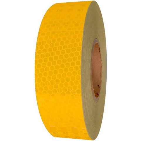 TAŚMA ODBLASKOWA ŻÓŁTA PLASTER 50MM/5M UN TAŚMA ODBLASKOWA ŻÓŁTA PLASTER 50MM/5M UN