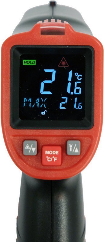 TERMOMETR BEZKONTAKTOWY PIROMETR -50C+650C YATO TERMOMETR BEZKONTAKTOWY PIROMETR -50C+650C YATO
