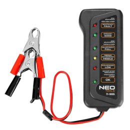 TESTER AKUMULATORÓW I ŁADOWANIA 12V LED NEO